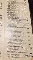 Pfannkuchenhof menu