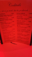 Black Peak American Diner menu