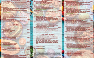 Hacienda Mexican Restaurant menu