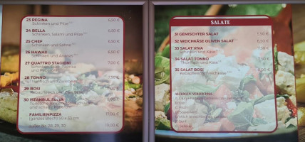 Bosphorus Döner Türkische Spezialitäten menu
