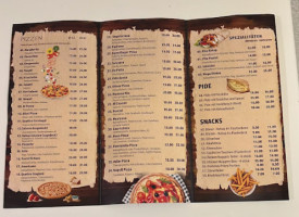 Pizzeria Adler menu