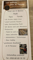 Luis Wein Und Tapasbar menu