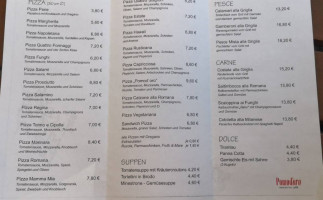 Ristorante Pomodoro menu