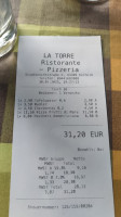 La Torre Pizzeria food