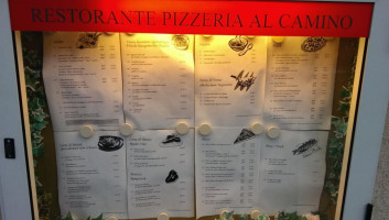 Ristorante Al Camino menu