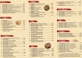 China-Restaurant Sommerpalast menu
