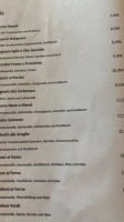 La Collina Pizzeria Sportheim menu