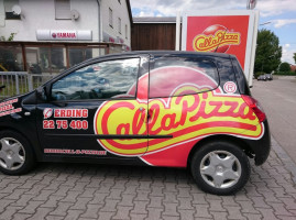 Call a Pizza outside