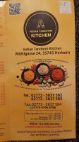 Indian Tandoori Kitchen menu