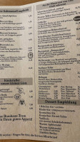 Homburger Brauhaus menu