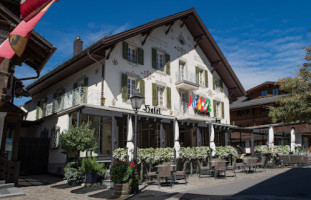 Gstaad Palace outside