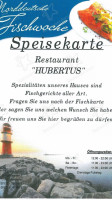 Schutzenhaus Hubertus menu