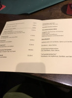 Gaststatte Zur Zeche menu