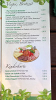 Naturfreundehaus Schweinfurt menu