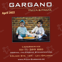 Pizzeria Gargano menu