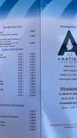 Eiscafé Amatista menu