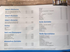 Bavaria Stadl menu