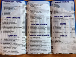 Grill Athen menu