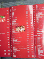 Blitz-pizzeria menu