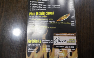 Niederberger Pizza & Grillhaus menu