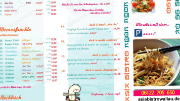 Asia-bistro Am Ngon-ngon menu