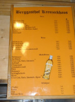Osterfelder Hof menu