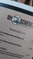Zehntscheuer Ritterhaus menu