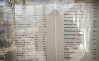 Gaststätte Seeblick-stüberl menu