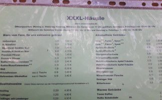 Horsts Wasenlaube Xxxl HÄusle menu