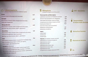 Kaffeerösterei Puricelli menu