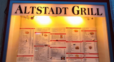 Altstadtgrill menu