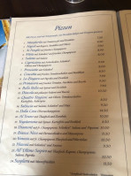 La Piazetta menu
