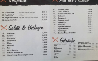 Grill Mykonos menu