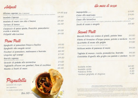 Cantinetta Caprese menu