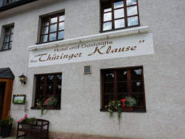 Thüringer Klause Gasthaus outside