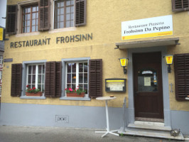 Restaurant Frohsinn Da Pepino outside