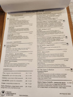 Tapas del Mar Spalenburg menu