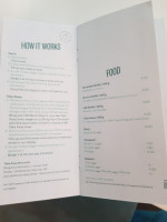 Hiltl Dachterrasse menu
