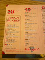 Pizzeria Dagli Amici menu