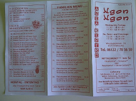 Asia-bistro Am Ngon-ngon menu