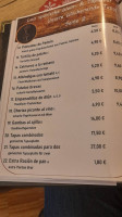 Luis Wein Und Tapasbar menu