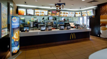 McDonald`s inside