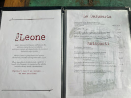 Don Leone menu
