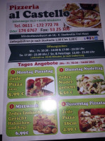 Pizzeria Al Castello food