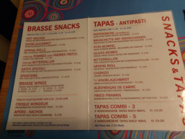 Brasserie 17-Happy Inn Lodge menu