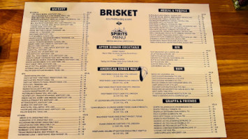 Brisket Southern BBQ & Bar menu