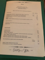 Onkel Tom's Hutte menu