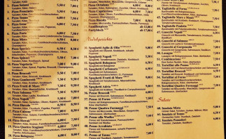 Pizzeria Regina menu