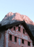 Restaurant Uja Traube Scuol outside