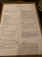 Injera menu